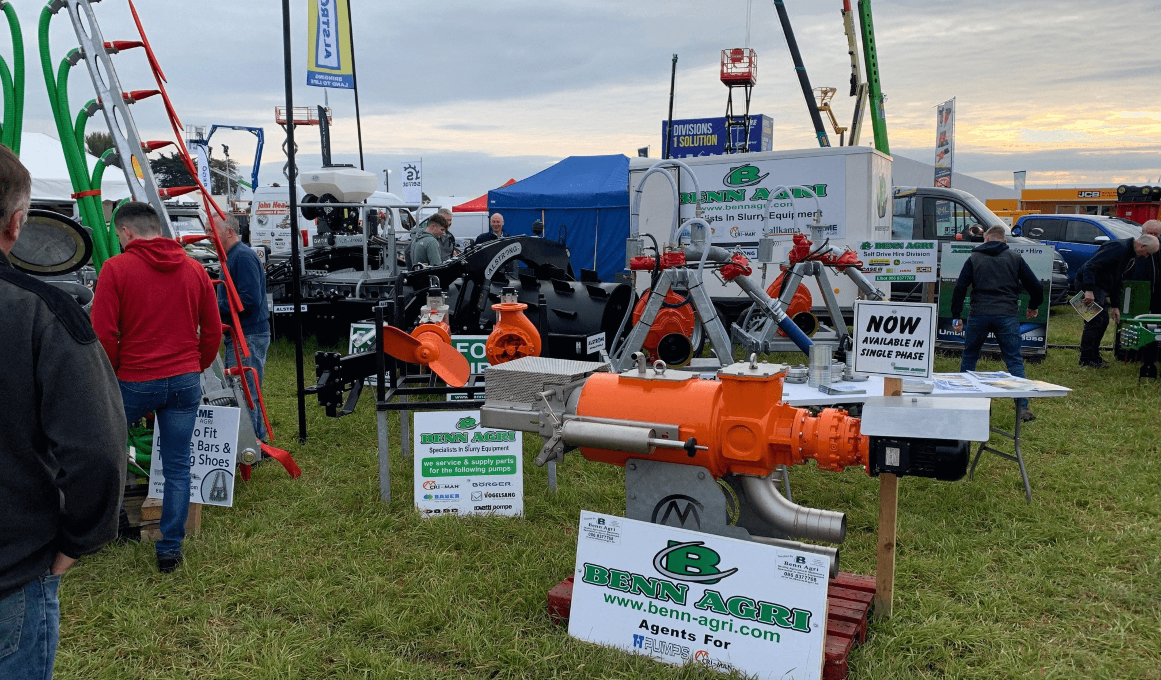 T-T Agricultural products at the National Ploughing Championships 2022.