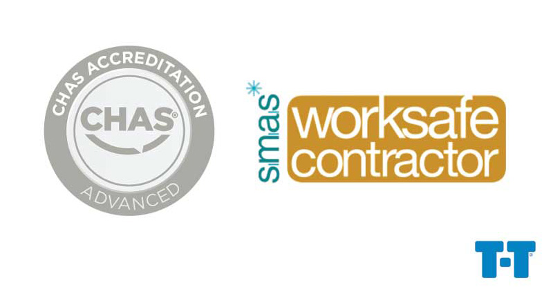 T-T Achieves CHAS and SMAS Worksafe Accreditations