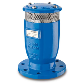 Aquabrake double orifice anti-surge clean water air valve.