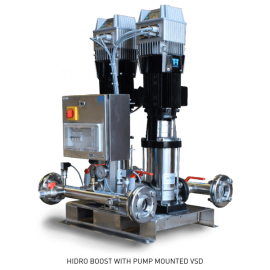 Hidro Boost with pump-mounted VSD.