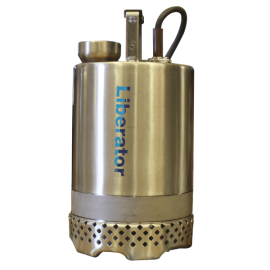 Stainless steel submersible Liberator pump.