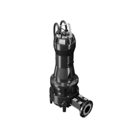 Black ZUG CP chopper pump from Zenit's UNIQA Series of submersible sewage pumps.