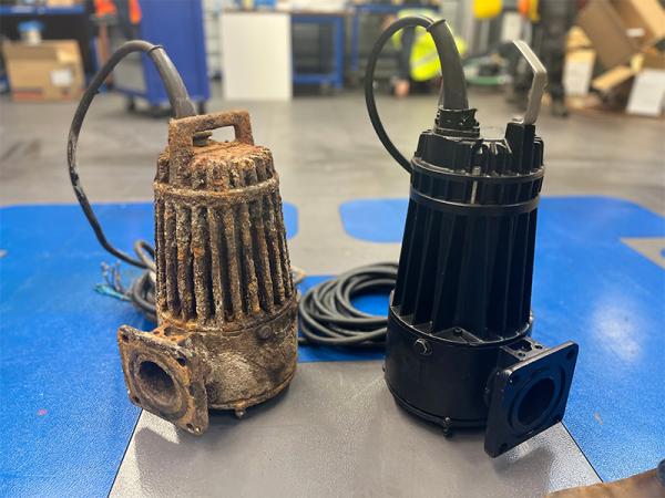 35 Year Old T-T Submersible Effluent Pump
