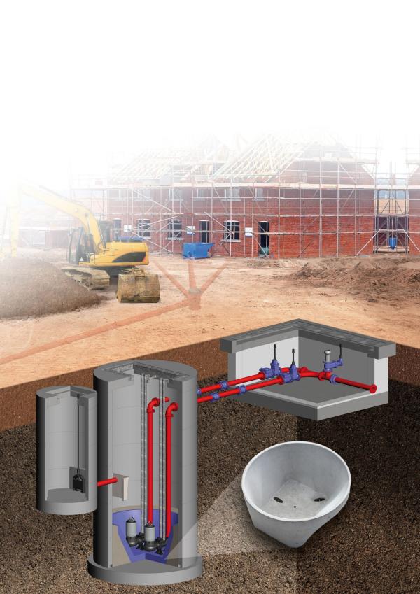 Sewage Pumping Station Construction