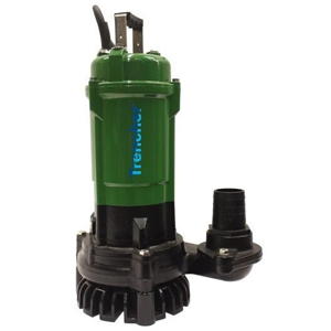 A green 2 inch Dewatering Pump, the T-T Trencher.