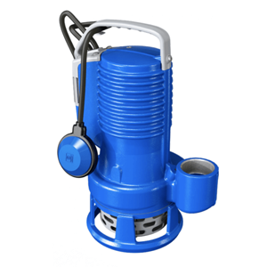 A blue DR Blue Professional Drainage Pump.