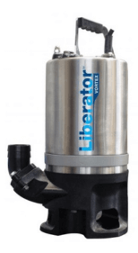 Liberator Vortex heavy duty drainage pump - URL product link.