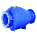 A blue non-slam check valve.
