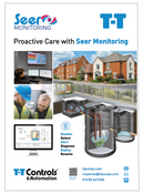 Front cover of the Seer Monitoring brochure, linking to the brochure PDF.