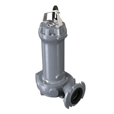A photo of a light grey DRG pump on a white background from Zenit's Grey Series of electric, submersible pumps.