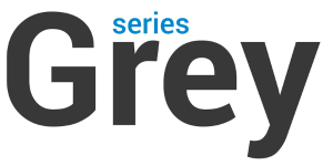 A blue and grey logo that say Grey Series, the logo for Zenit's Grey Series of submersible electric pumps.