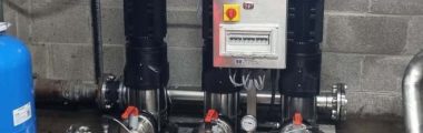 Hi-Dro Booster Set for Pressurised Water at Motorway Services